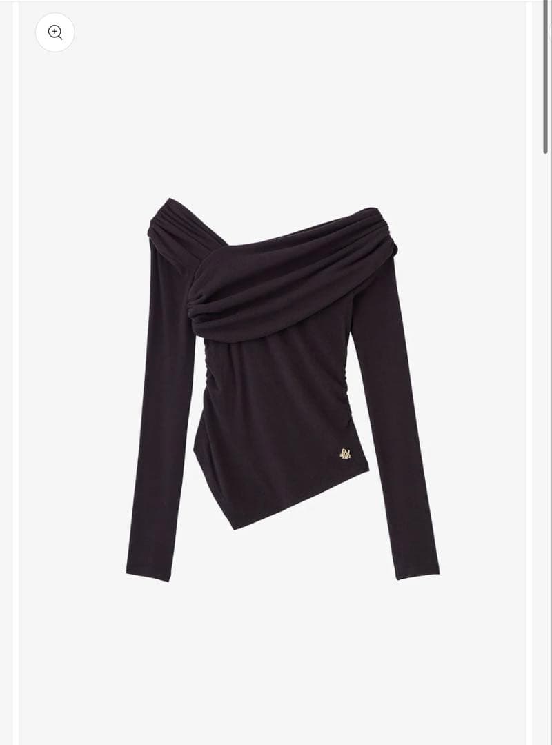 poláura ポローラ 3wayクロスワンショルダートップス　ブラック