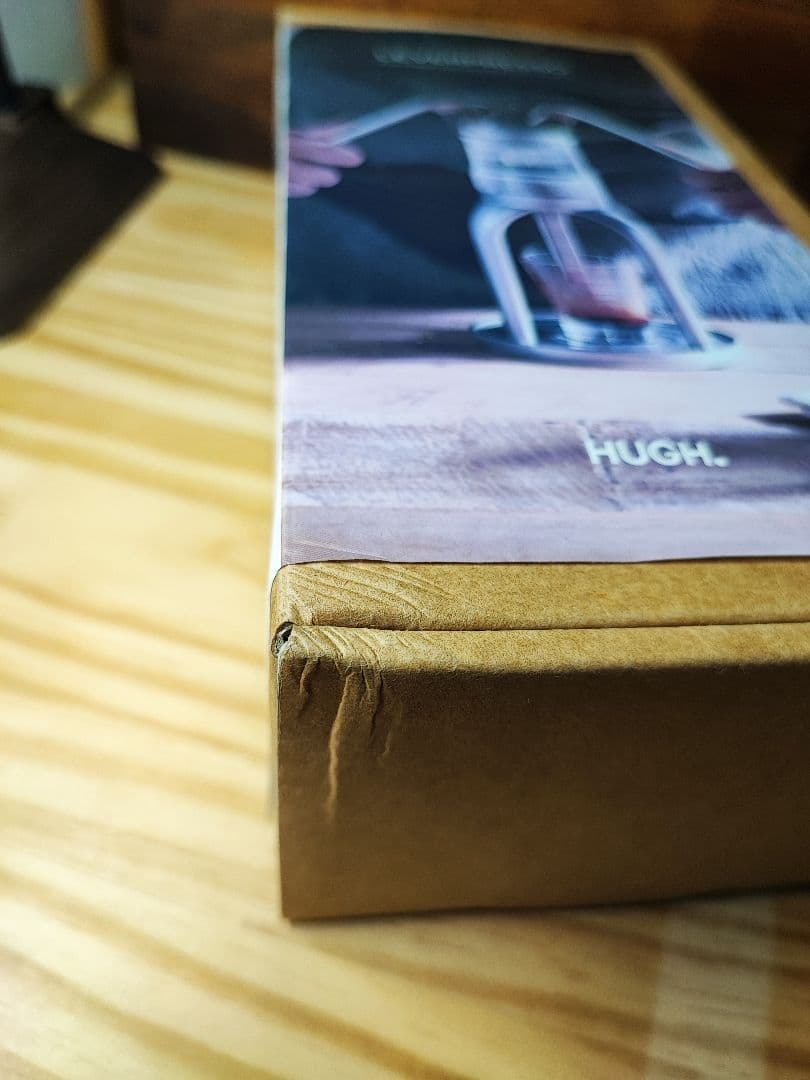 れ*い様 HUGH　LEVERPRESSO ホワイト