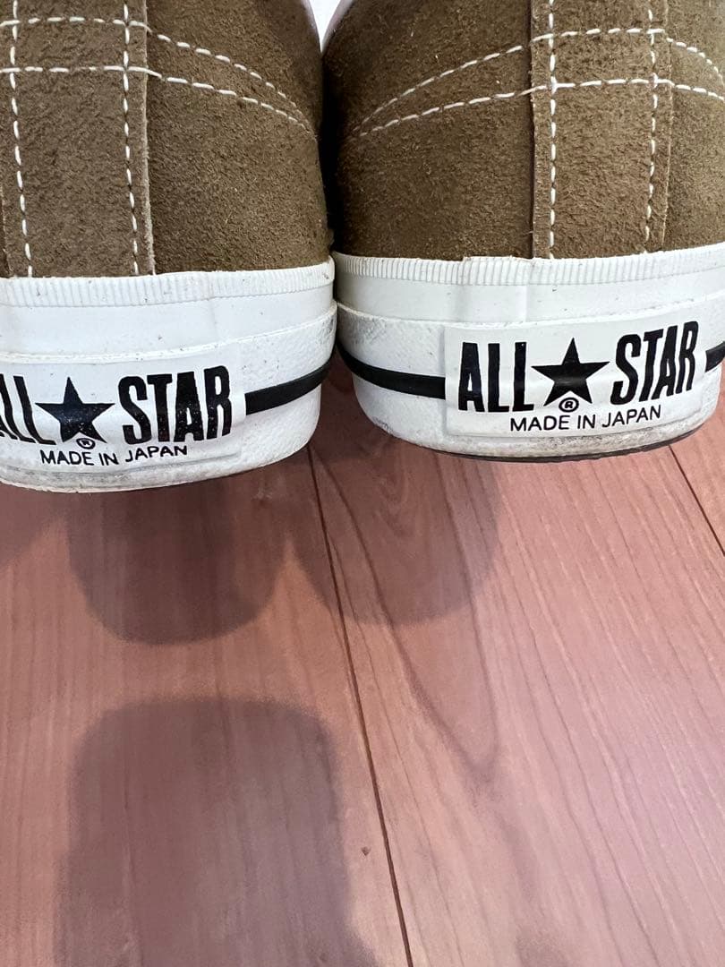 ALL STAR オリーブ スエード スニーカー　28cm