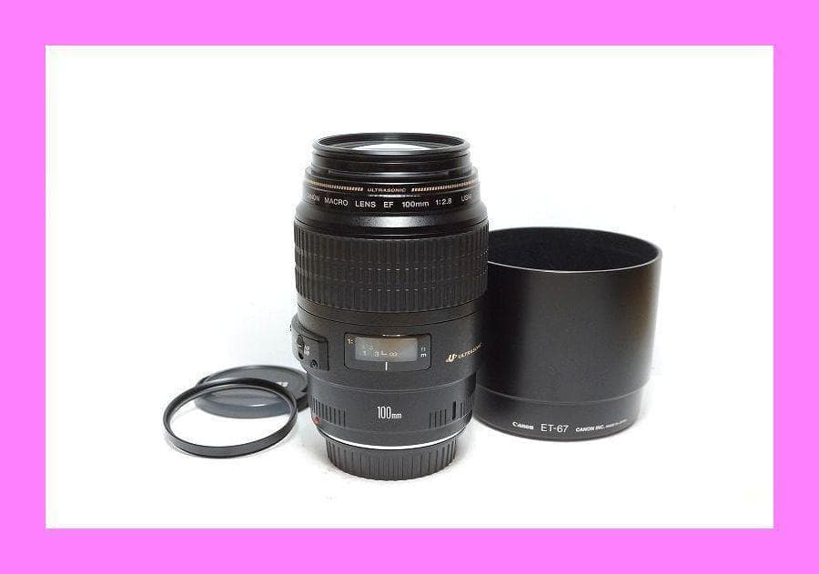 ■美品 人気 マクロ　Canon EF 100mm F2.8 Macro USM