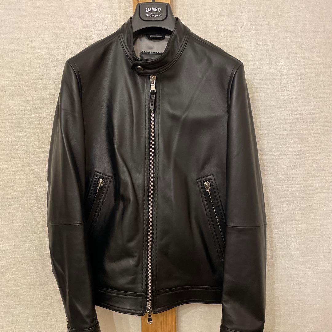 エンメティ シングルライダース ラムレザー マッシモ MASSIMO 46