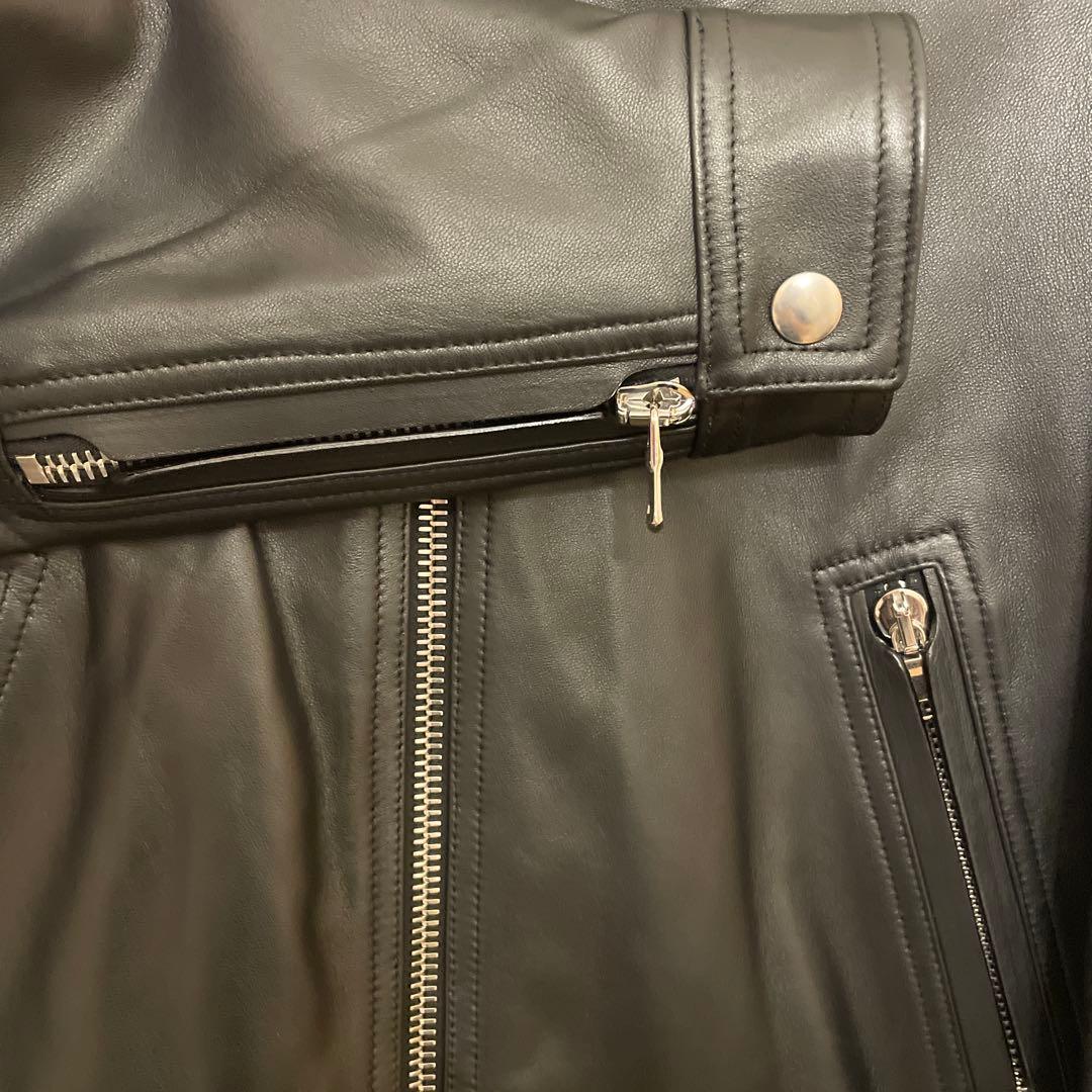 エンメティ シングルライダース ラムレザー マッシモ MASSIMO 46