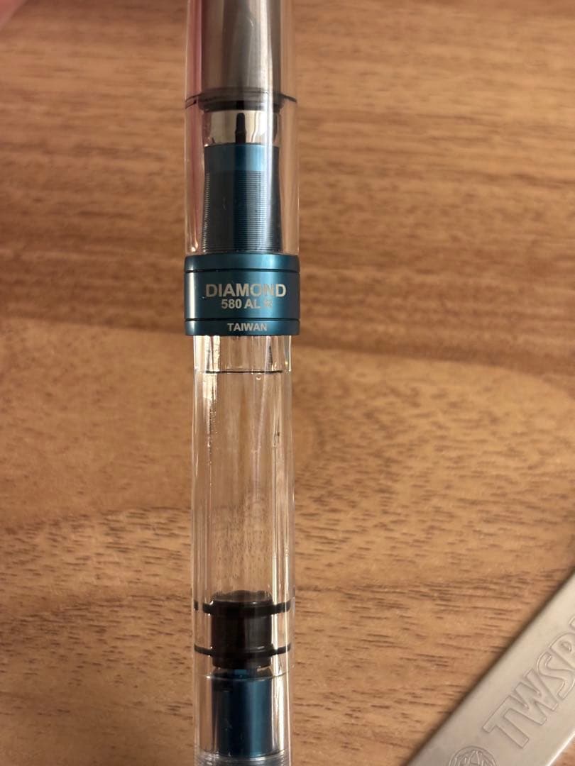 【専用工具付】TWSBI ダイヤモンド 580 ALR プルシアンブルー 字幅M