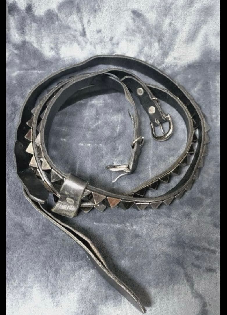 ひ*の様 alice auaa double wrap studded belt