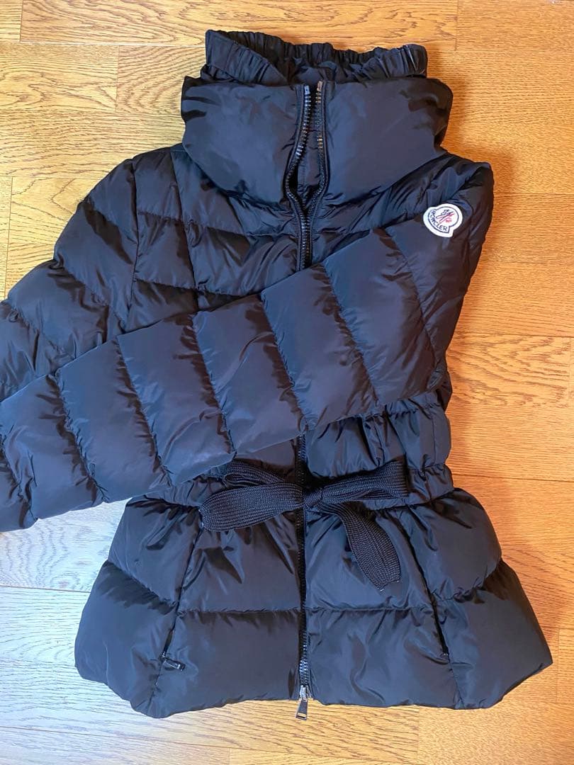 モンクレールMONCLER AVOCETTE アヴォチェット ウエストリボン黒0