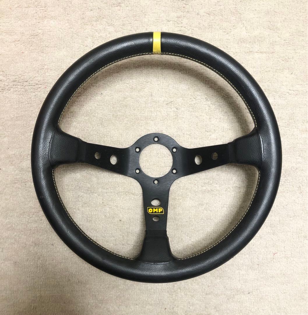 OMP ステアリング　OMPハンドル　omp