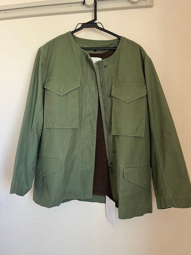marmors ミリタリージャケット サイズ36 オリーブグリーン