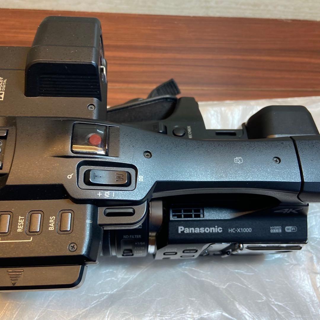 Panasonic HC-X1000 4K ビデオカメラ ほぼ新品 4959