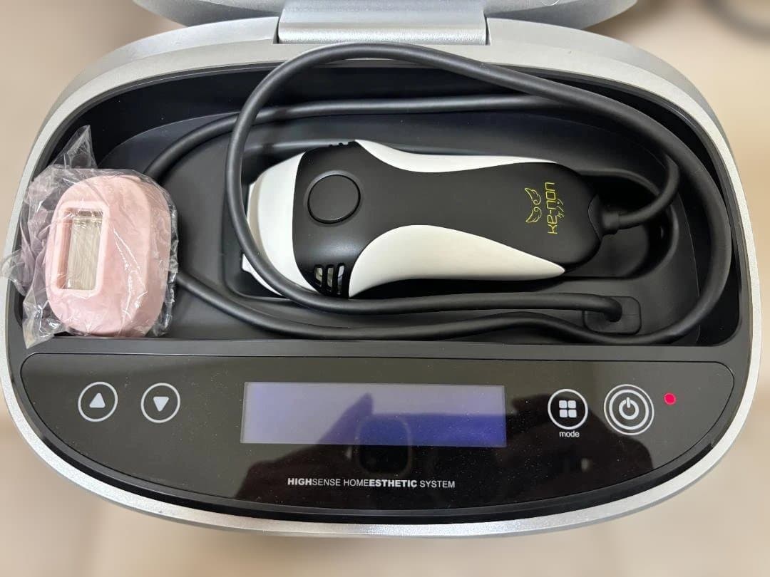 ケノン 脱毛器 Ver.8.0 2021年製 DK8B-0050223 ブラック
