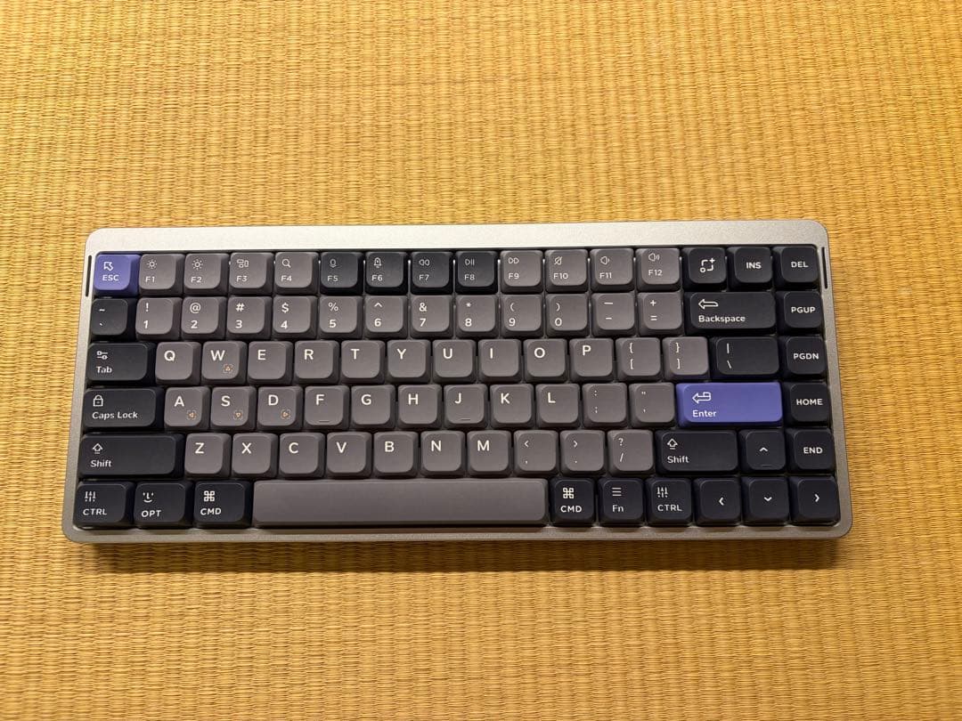 NuPhy Air75 HE｜グレー｜Magnetic Jade Pro