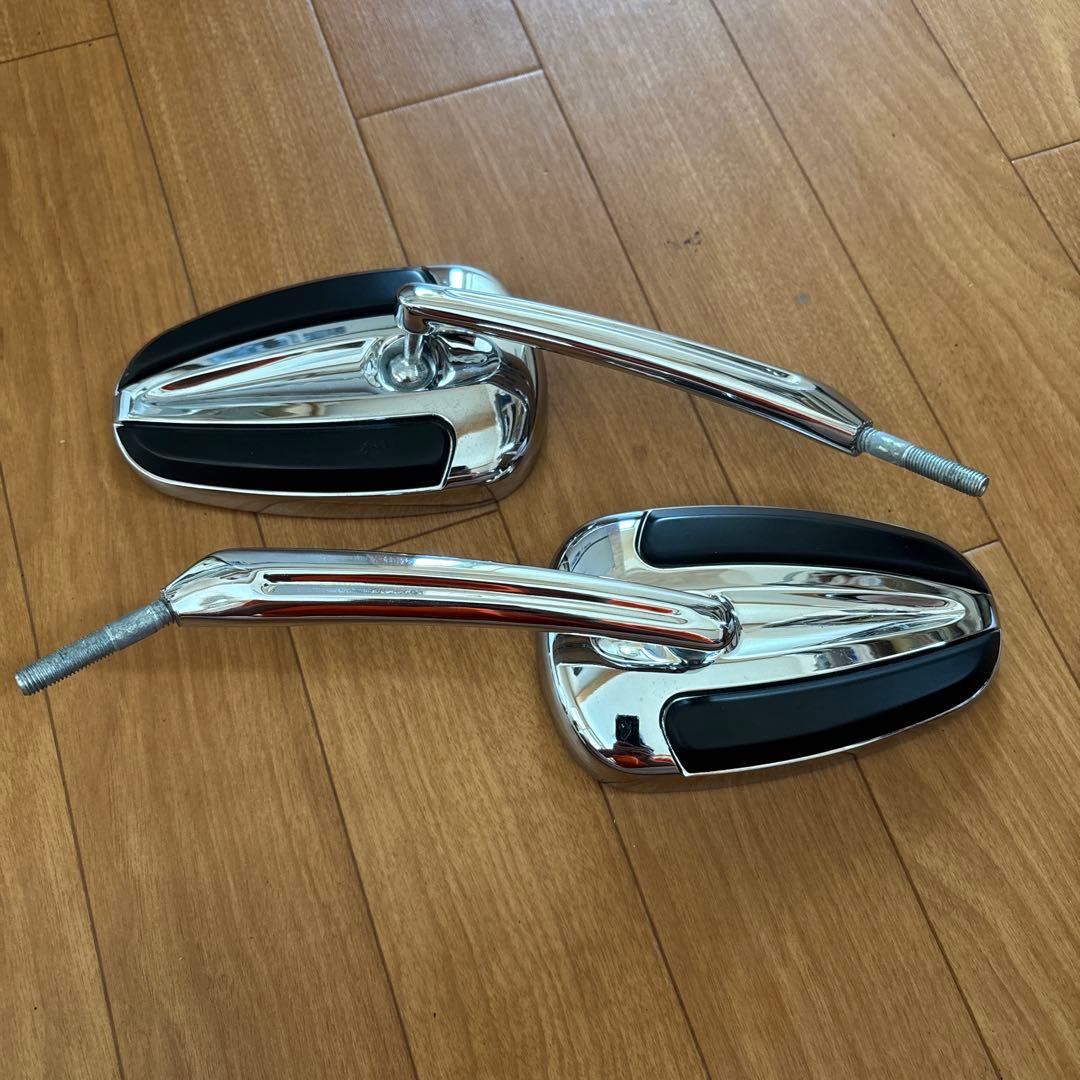 スリップストリームミラー　ハーレーダビッドソン　純正オプション　車検対応