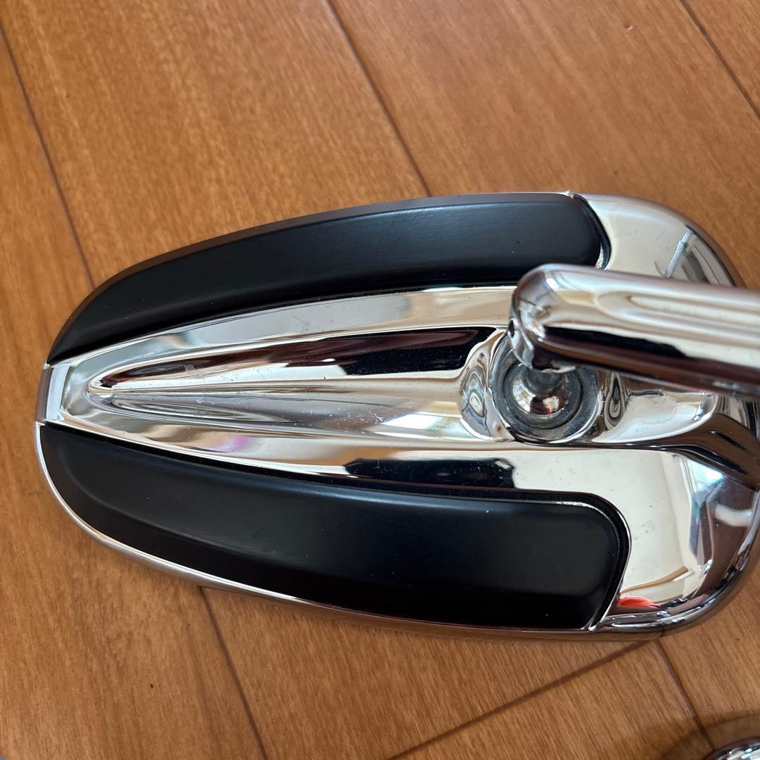 スリップストリームミラー　ハーレーダビッドソン　純正オプション　車検対応