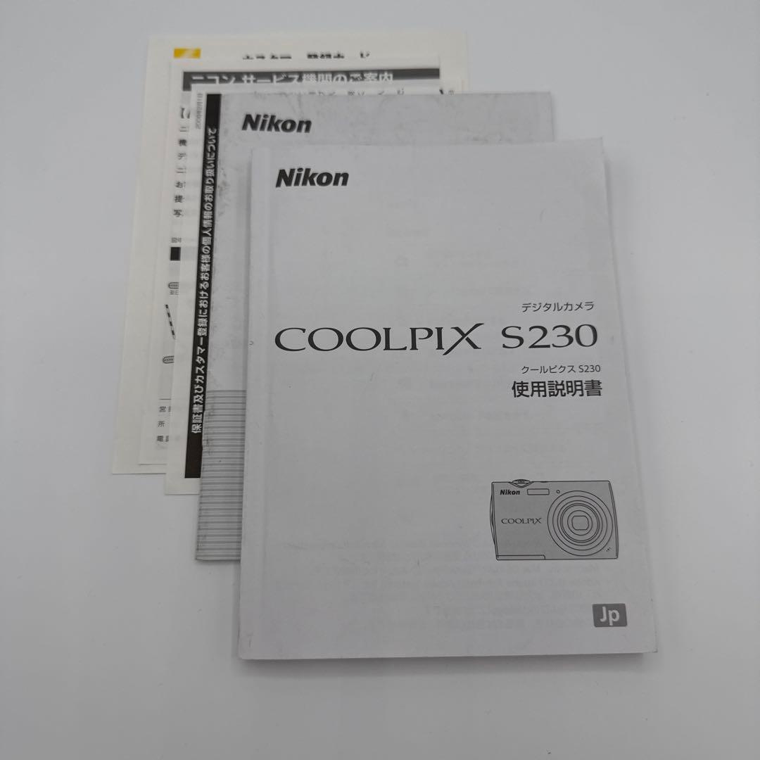 Nikon ニコン COOLPIX S230 コンパクトデジタルカメラ