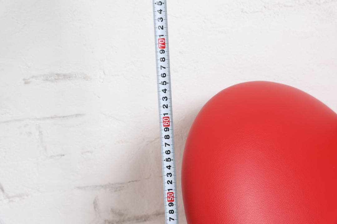 ハート型　赤い椅子　ハートチェア　キッズ・ペットにも　インテリアに