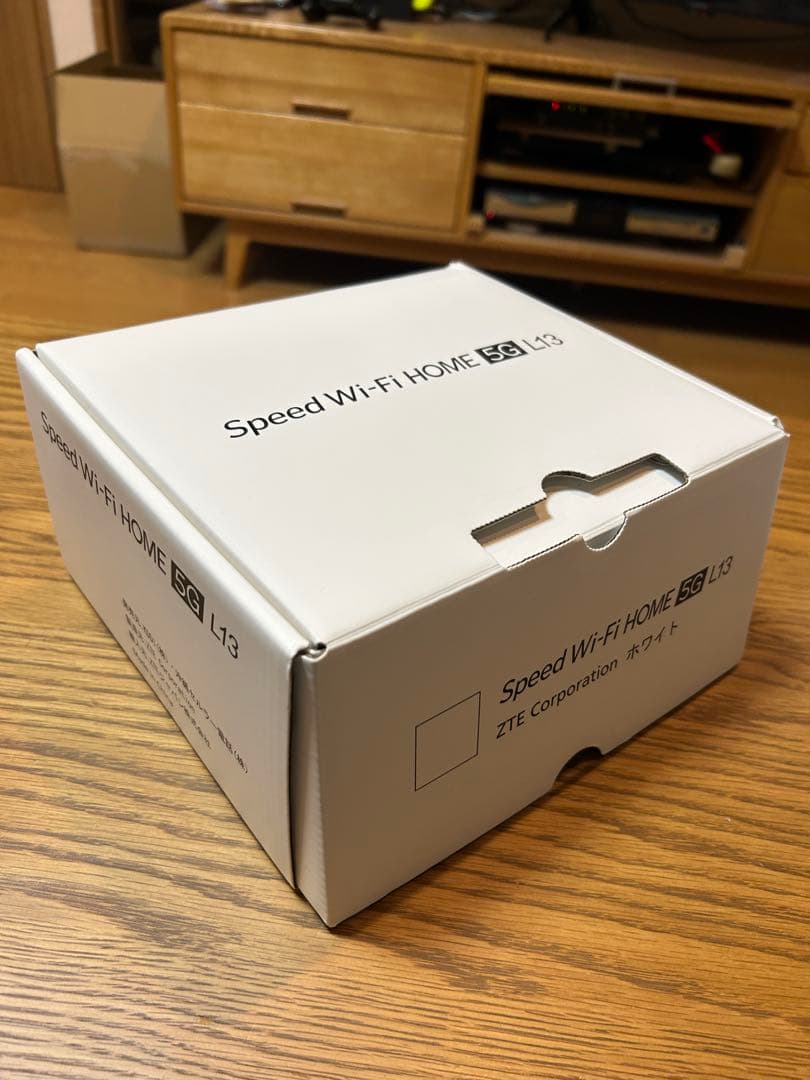 UQ WiMAX Speed Wi-Fi  5G L13 本体