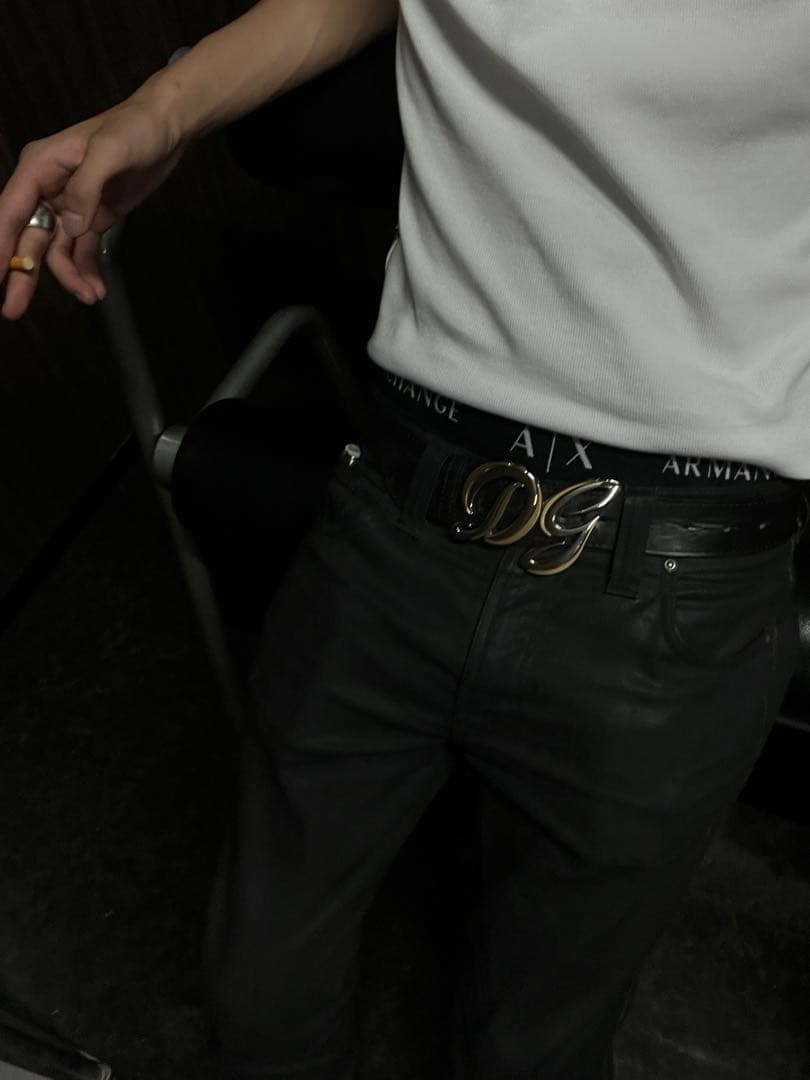 小物 archive D&G logo belt DOLCE & GABBANA