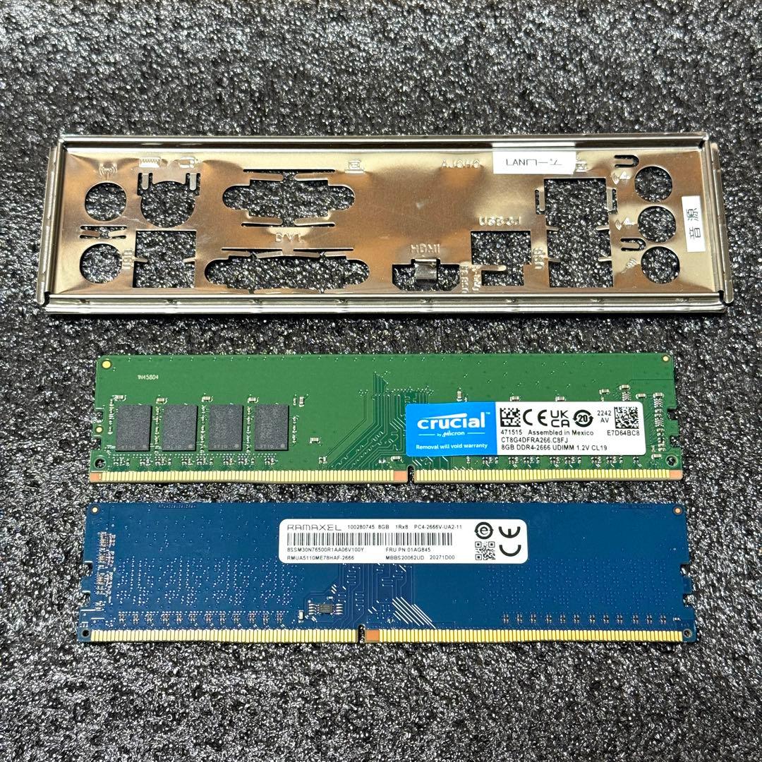 最終価格 i9-9900K DDR4 16GB Z390 Pro4 セット