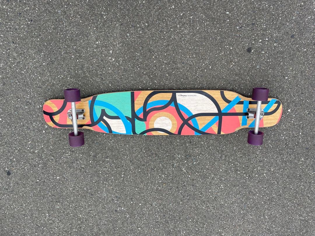 美品　Loaded スケートボード バンブーデッキバングラBHANGRA