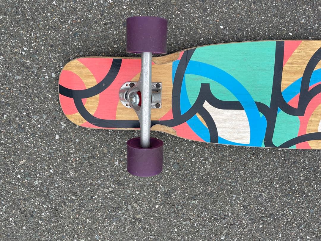 美品　Loaded スケートボード バンブーデッキバングラBHANGRA