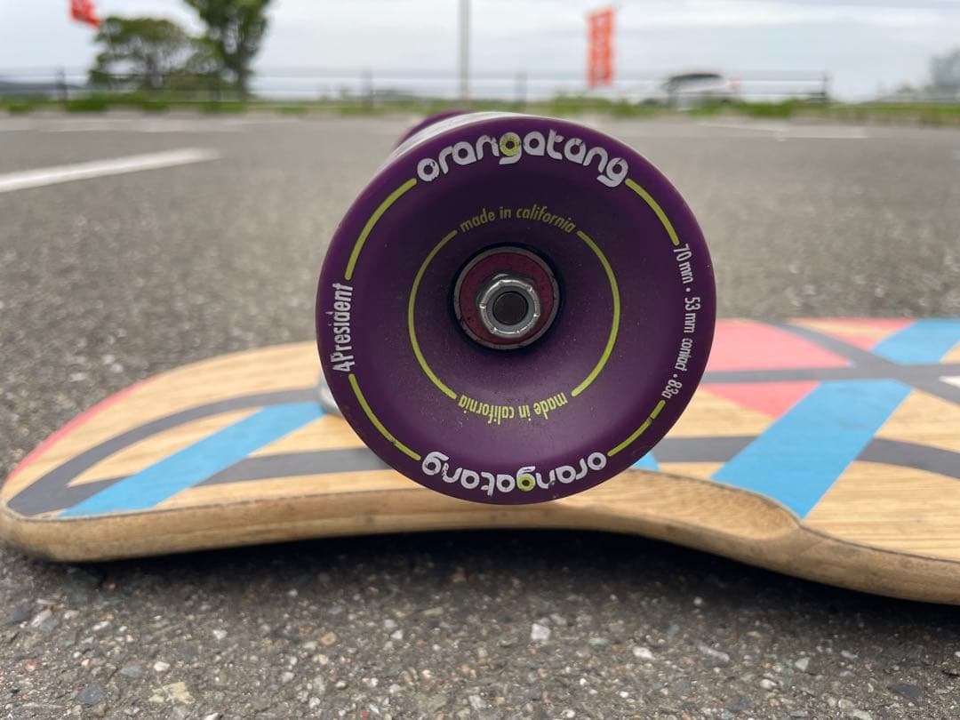 美品　Loaded スケートボード バンブーデッキバングラBHANGRA