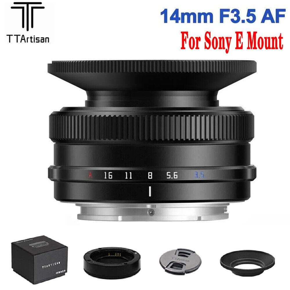 新品 TTArtisan AF 14mm F3.5 ソニーEマウント APS-C