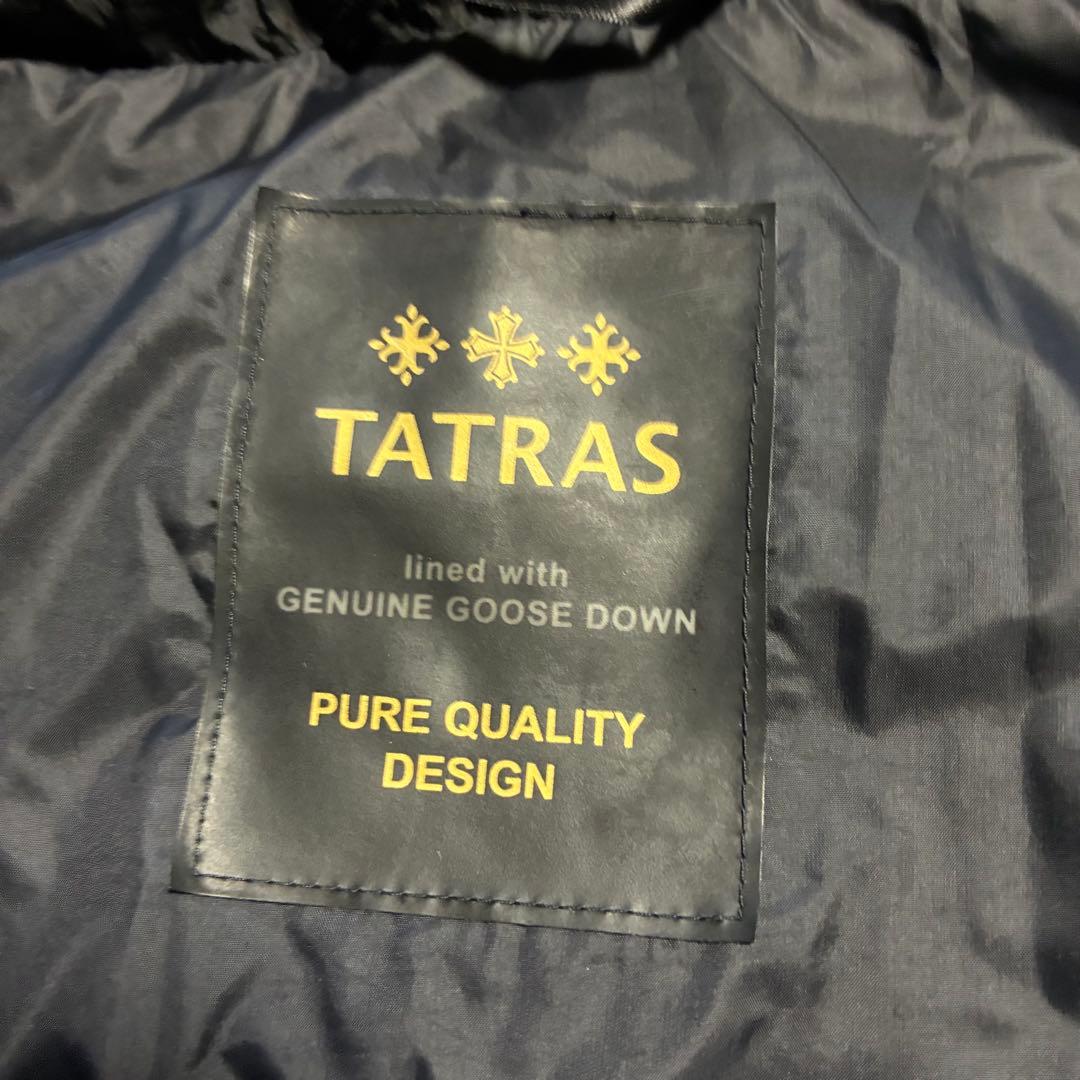 最終 TATRAS タトラス POLITEAMA ダウンコート 黒 01