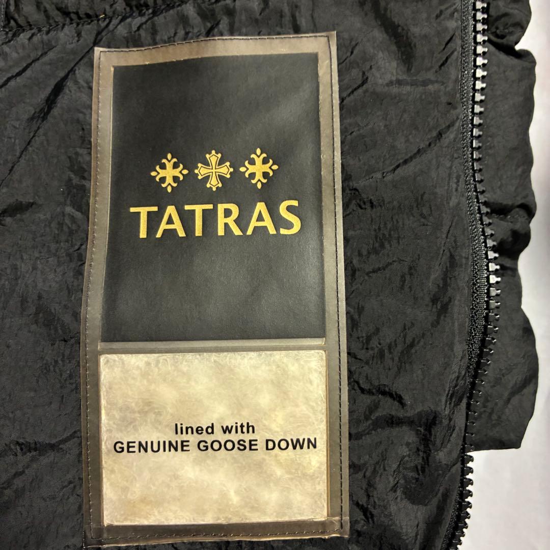 最終 TATRAS タトラス POLITEAMA ダウンコート 黒 01