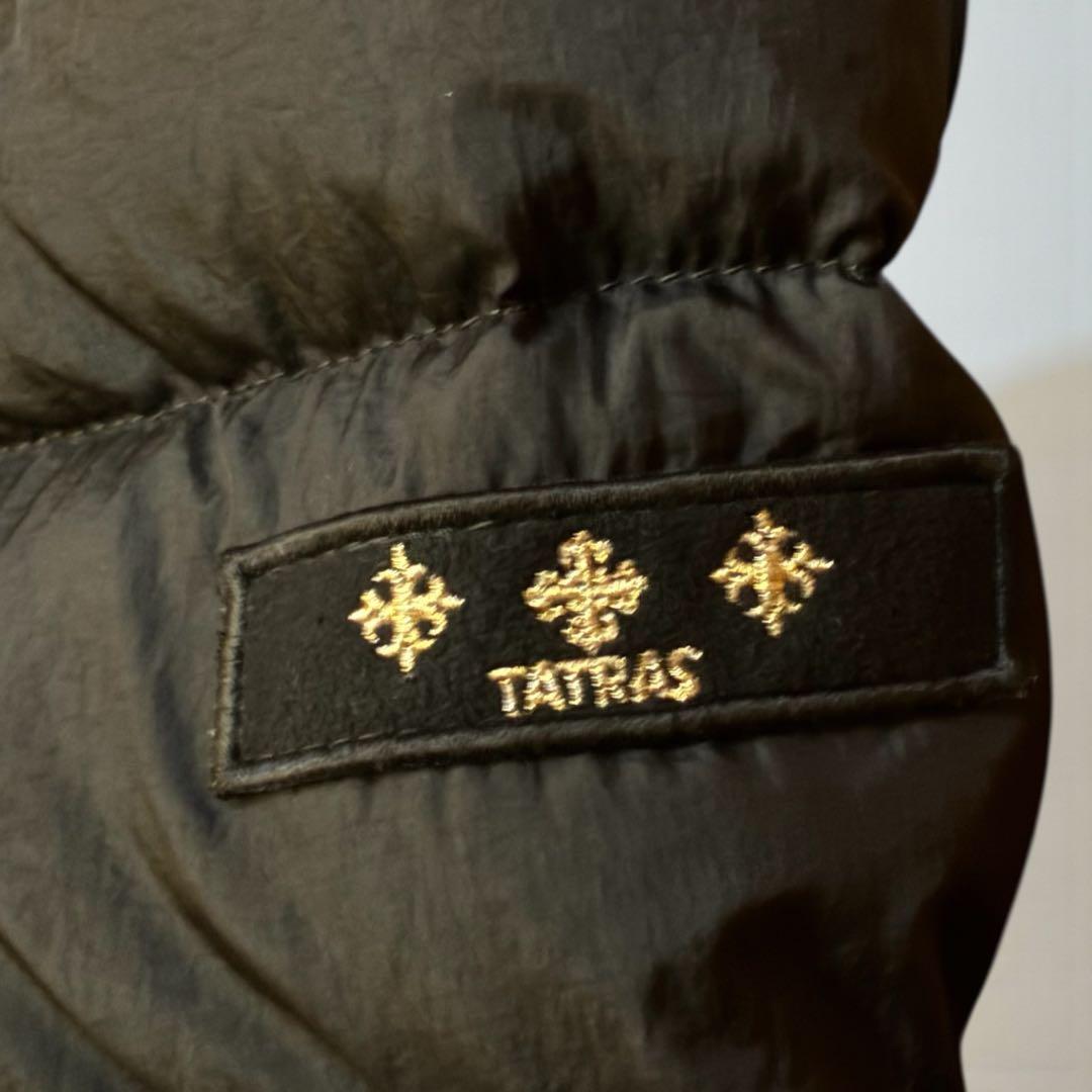 最終 TATRAS タトラス POLITEAMA ダウンコート 黒 01
