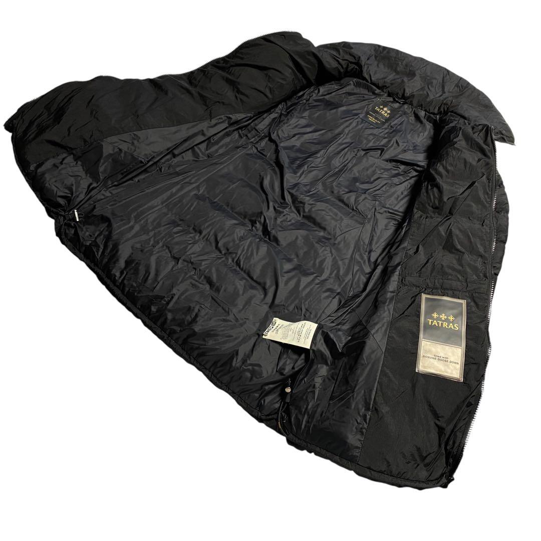 最終 TATRAS タトラス POLITEAMA ダウンコート 黒 01