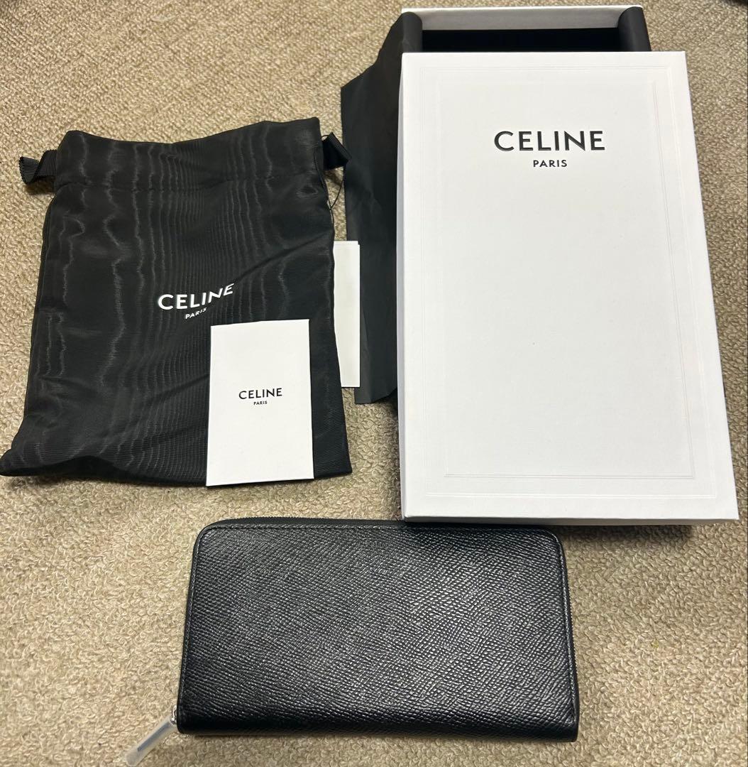 CELINE ブラック 長財布