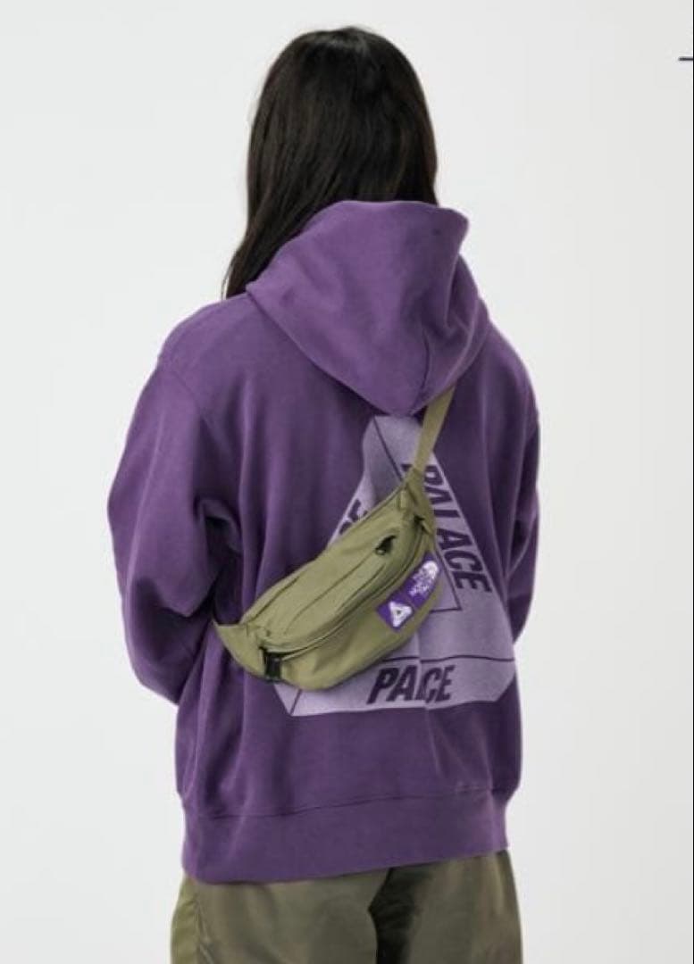 THE NORTH FACE × PALACE ボディバッグ オリーブグリーン
