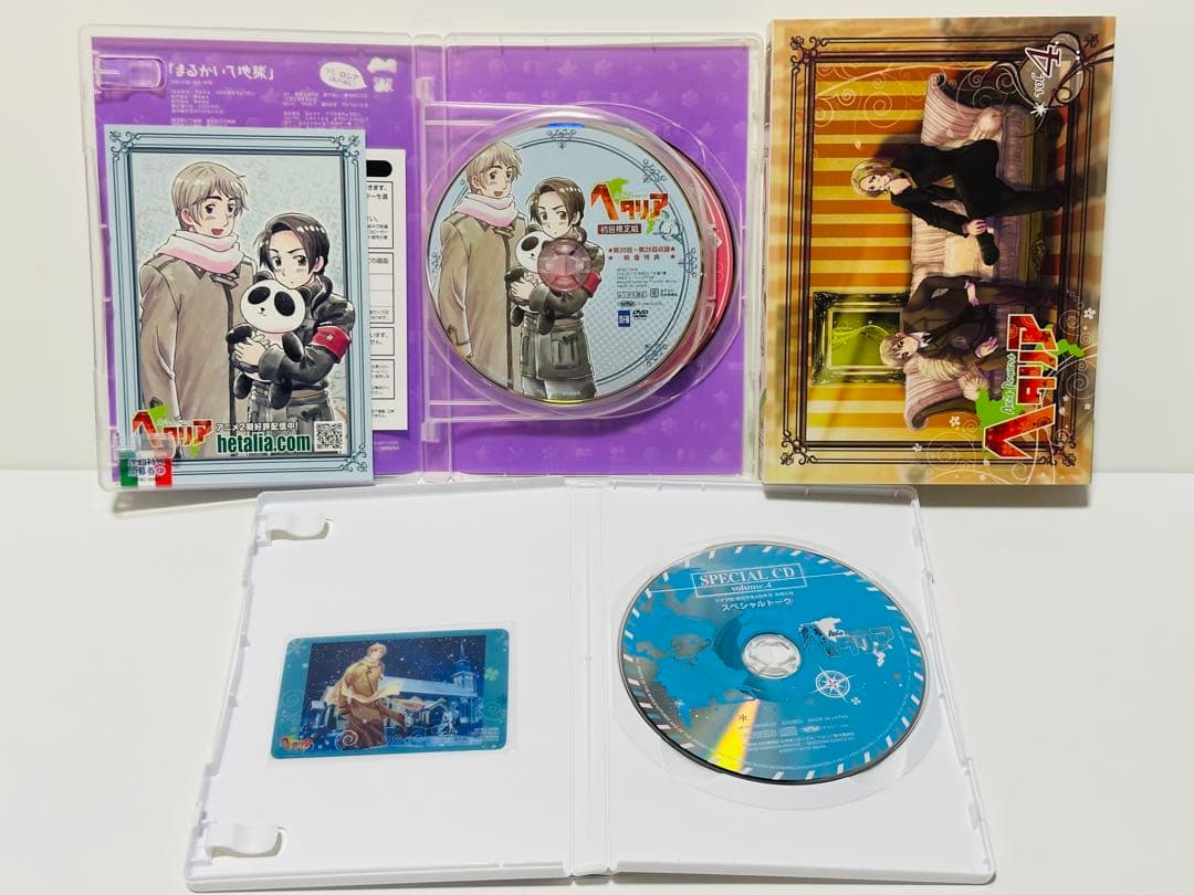 ヘタリア World Series アニメイト限定版 DVD セット