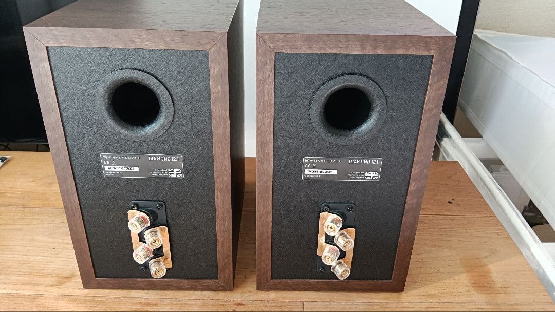 超美品 WHARFEDALE DIAMOND 12.1 スピーカー ウォルナット