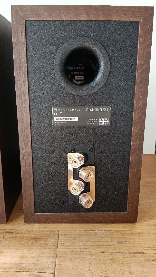 超美品 WHARFEDALE DIAMOND 12.1 スピーカー ウォルナット