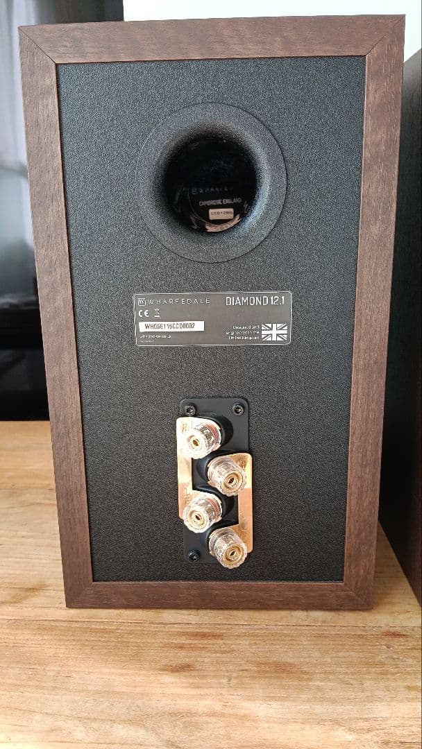 超美品 WHARFEDALE DIAMOND 12.1 スピーカー ウォルナット