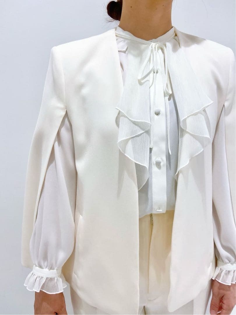 【25SS✨】ルルウィルビー　フリル　リボンタイ　ブラウス　アルアバイル　アナイ