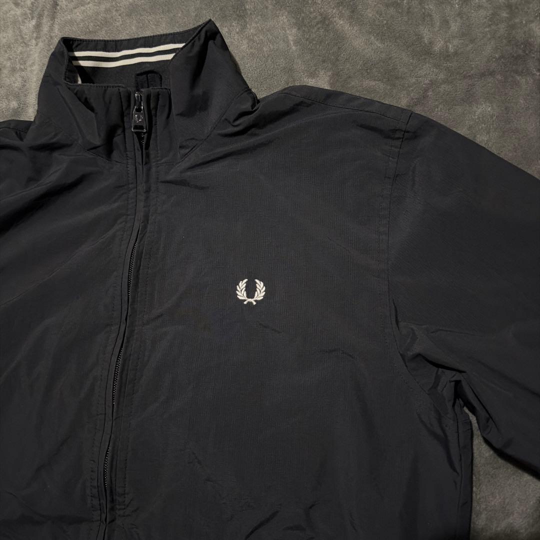 フレッドペリー　ジャンパー　ジャケット　刺繍　古着