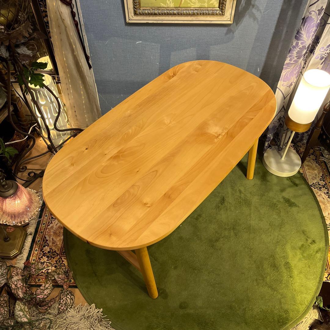 Sale アルダー　ソリッド　リビングテーブル　センターテーブル