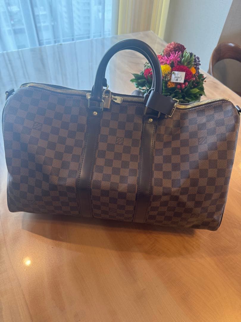 MARU美品！新品未使用　ダミエ　キーポル・バンドリエール45