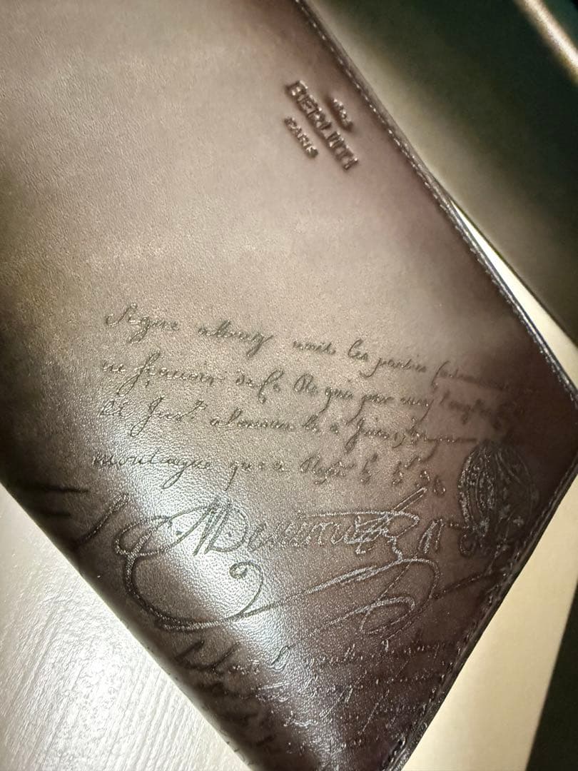 K.K/新品未使用品「BERLUTI 」ベルルッティ/ラウンドファスナー