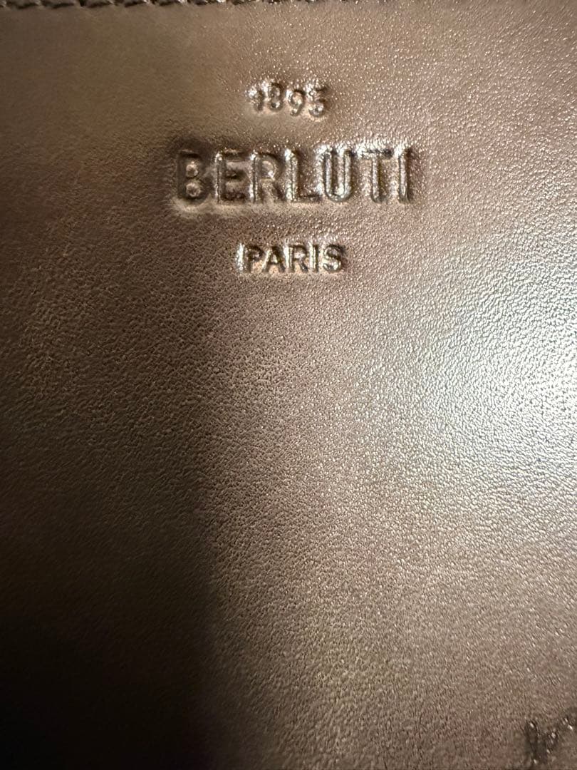 K.K/新品未使用品「BERLUTI 」ベルルッティ/ラウンドファスナー