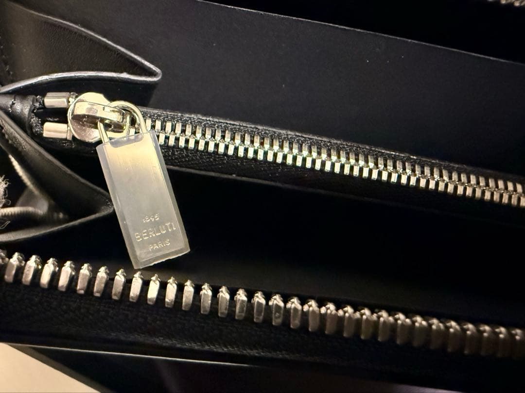 K.K/新品未使用品「BERLUTI 」ベルルッティ/ラウンドファスナー