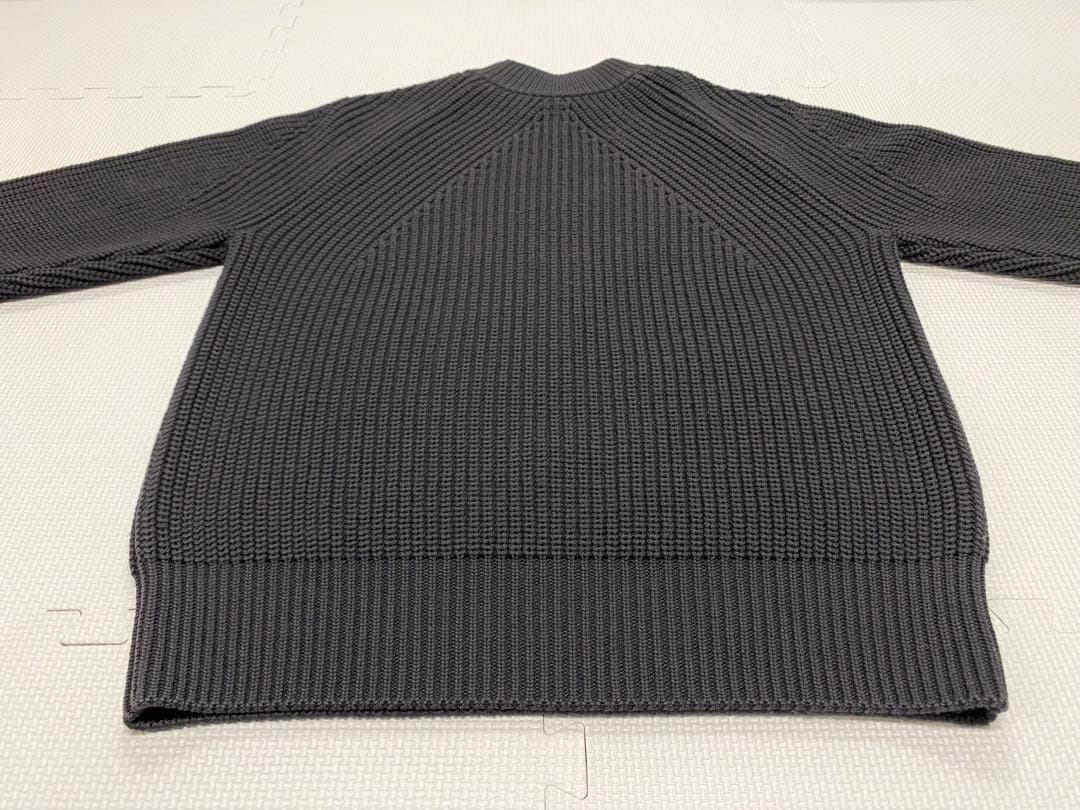 BATONER バトナー シグネチャー モックネック ダークグレー サイズ1