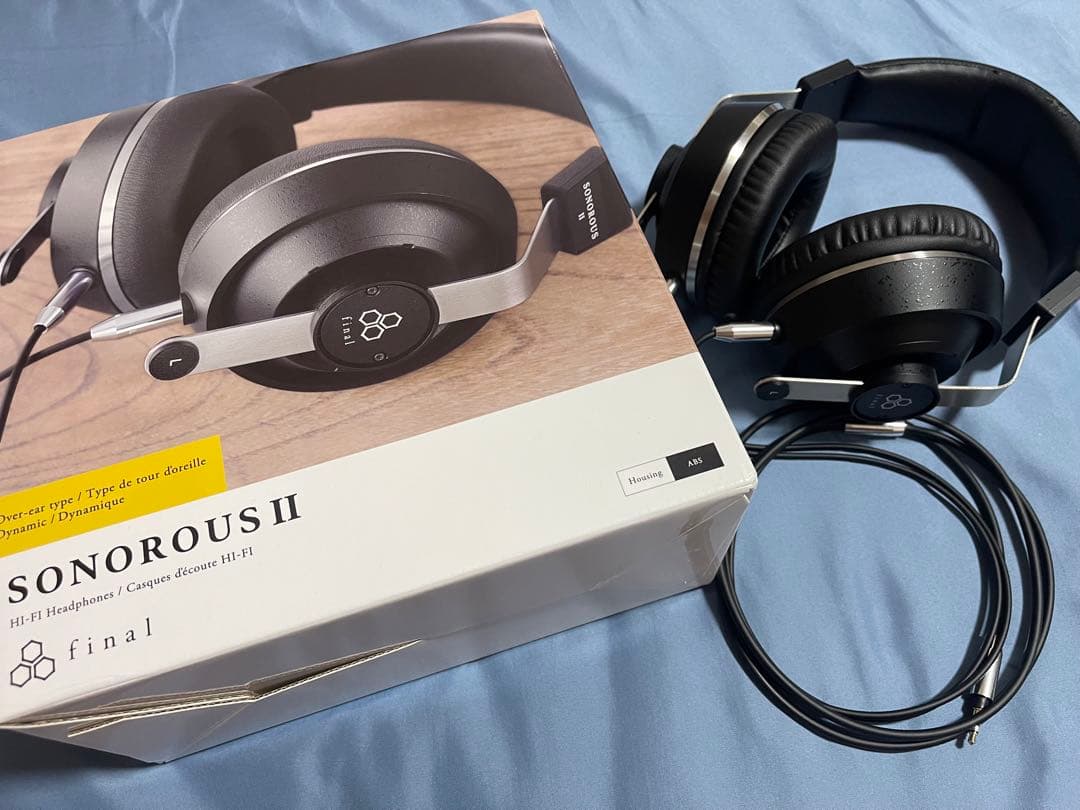 final SONOROUS II 有線ヘッドホン ファイナル ソノラス