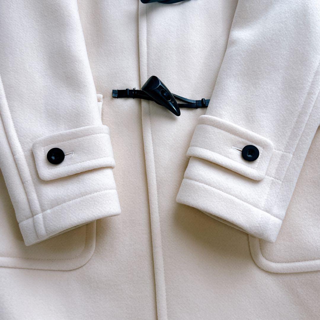 美品✨ マカフィー トゥモローランド ダッフルコート ロング コート 白 36