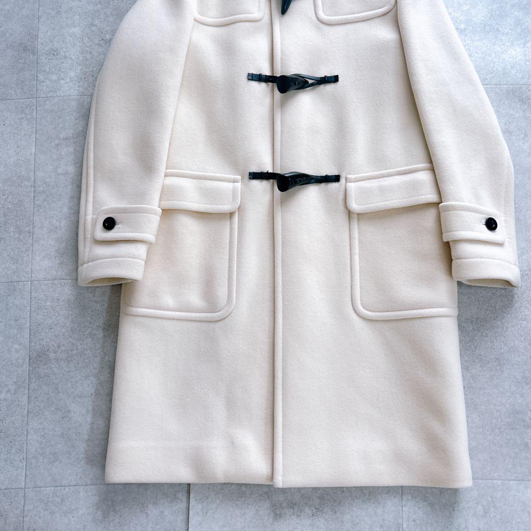 美品✨ マカフィー トゥモローランド ダッフルコート ロング コート 白 36