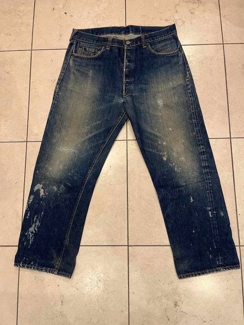 60s Levi's 501 big-E 濃紺　W38L31