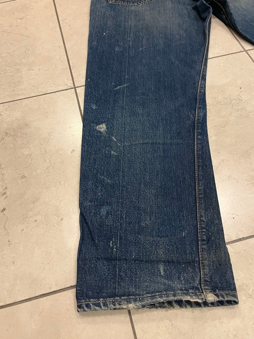 60s Levi's 501 big-E 濃紺　W38L31