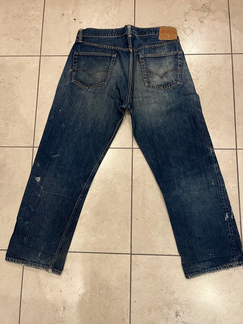 60s Levi's 501 big-E 濃紺　W38L31