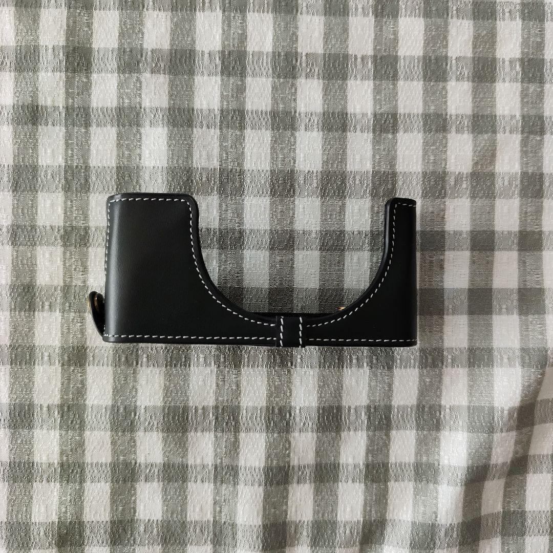 美品！ Leica ライカ D-LUX6セット 本革ハーフケース、予備Batt付